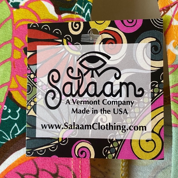Salaam Colorful Floral NWT Dress - Picture 4 of 4